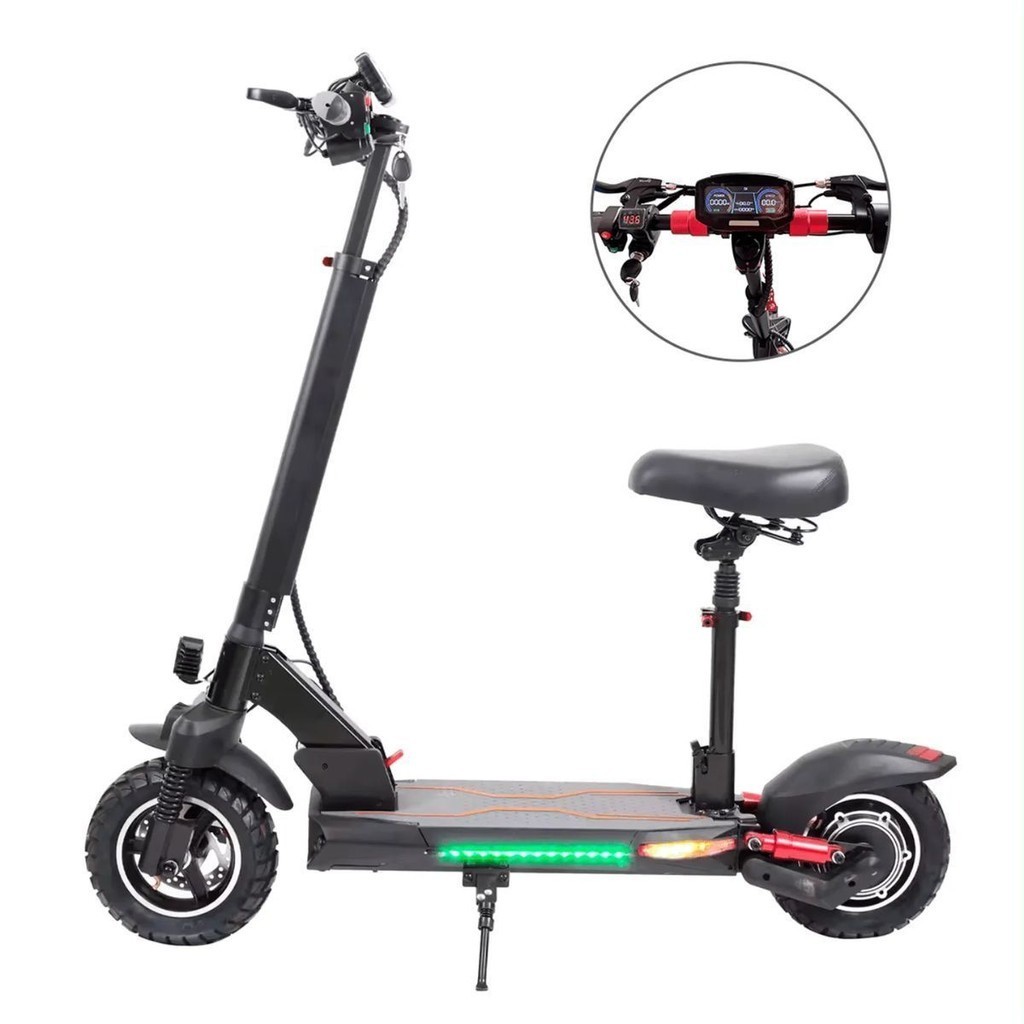 Patinete Scooter Elétrico Off Road 450W 120KG Criança e Adulto