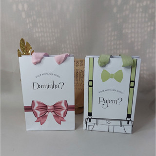 Sacola para daminhas e pajens em Oferta na Shopee