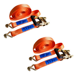 Kit 2 Cinta Catraca Amarração Carga Pesada 9M x 50MM 5000kg em Oferta na Shopee