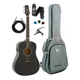 Violão Strinberg Sd301hcr Galaxy Tos Folk Efeitos+acessórios em Oferta na Shopee