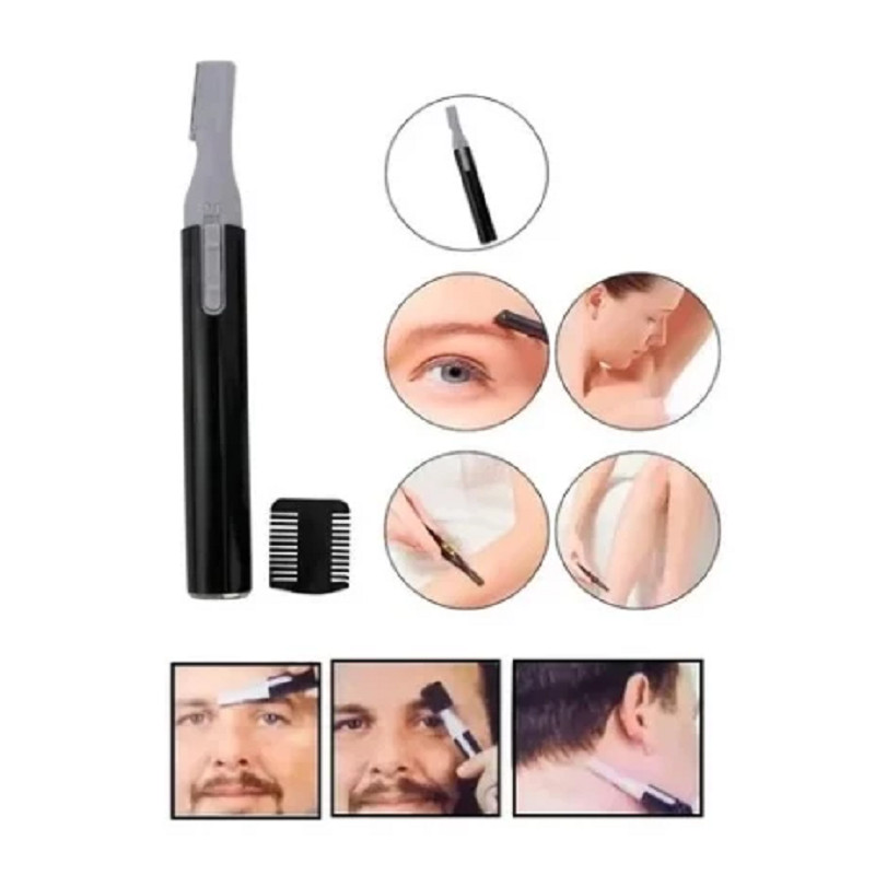 Mini Depilador Elétrico Pelos Rosto Bigode Busto Sobrancelhas