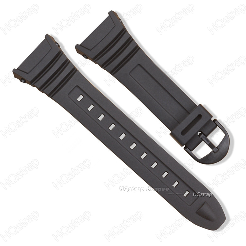 Pulseira De 18 Mm Para Relógio Casio W-96h Borracha PU Modelo 3239 À Prova D'água — imagem 2 de 2