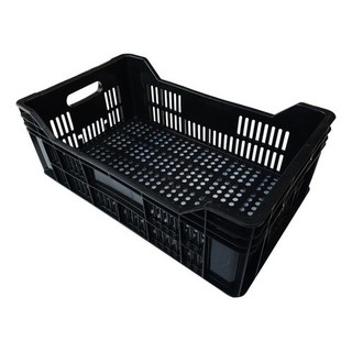Kit 5 Peças Caixa Plástica Hortifruti Reforçada Agrícola Modelo Nacional Várias Cores em Oferta na Shopee