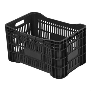 Kit 5 Peças Caixa Plástica Agrícola Hortifrúti Organizadora Reforçada Cor Preto Sombrisul em Oferta na Shopee