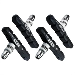 2 Pares de Sapata Borracha Borrachinha de Freio SCS V-Brake Orbital 70mm Bicicleta Bike MTB