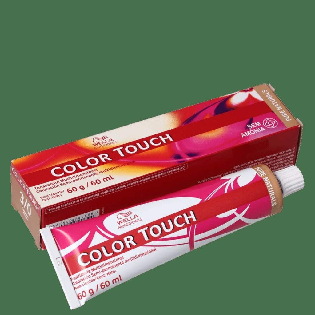 Tonaliante Color Touch 3.0 Castanho Escuro Wella Professionals 60g em Oferta na Shopee
