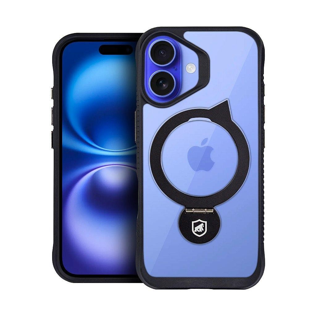 Capa Case Capinha  Gshield Tática Para iPhone 16 - Raptor Magsafe, Kickstand e Bordas Elevadas em Oferta na Shopee