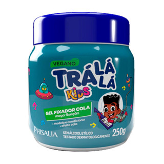Gel Fixador Cola Trá Lá Lá Kids Mega Fixação Vegano 250g em Oferta na Shopee