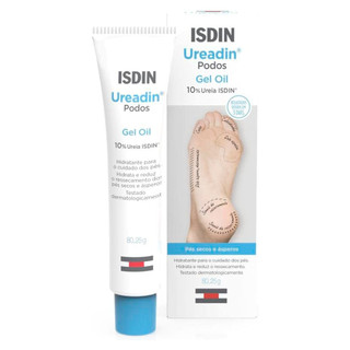 Ureadin Podos Gel Oil Hidratante Isdin Foot Care Repara e Hidrata 80,25g em Oferta na Shopee