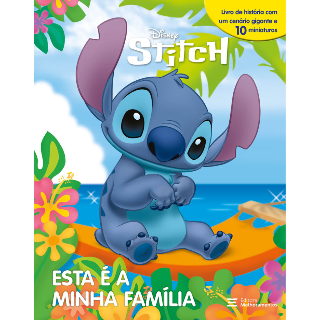 STITCH   ESTA É A MINHA FAMÍLIA em Oferta na Shopee