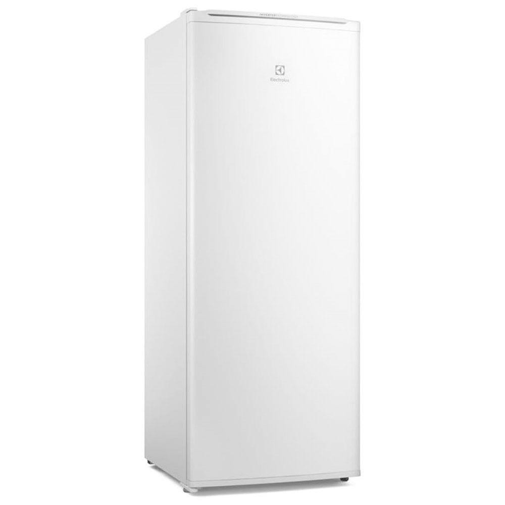 Freezer Vertical Electrolux 197L A++ com porta reversível na cor branca