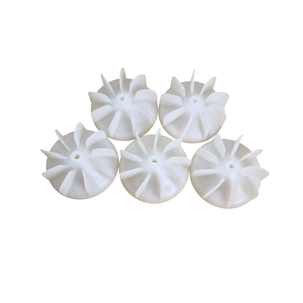 Hélice Ventoinha Para motor de Secador 4,5 mm  5 uni