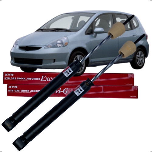 Par Amortecedor Traseiro Kayaba Fit G1 2003 2004 2005 2006 2007 2008