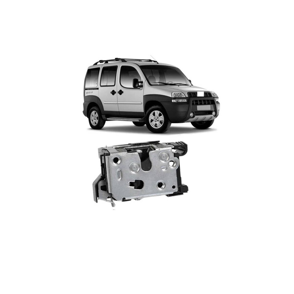 Fechadura Doblo Apos 2001 Cargo 2001 2016 Diant Pre Disposta Eletrica Ld