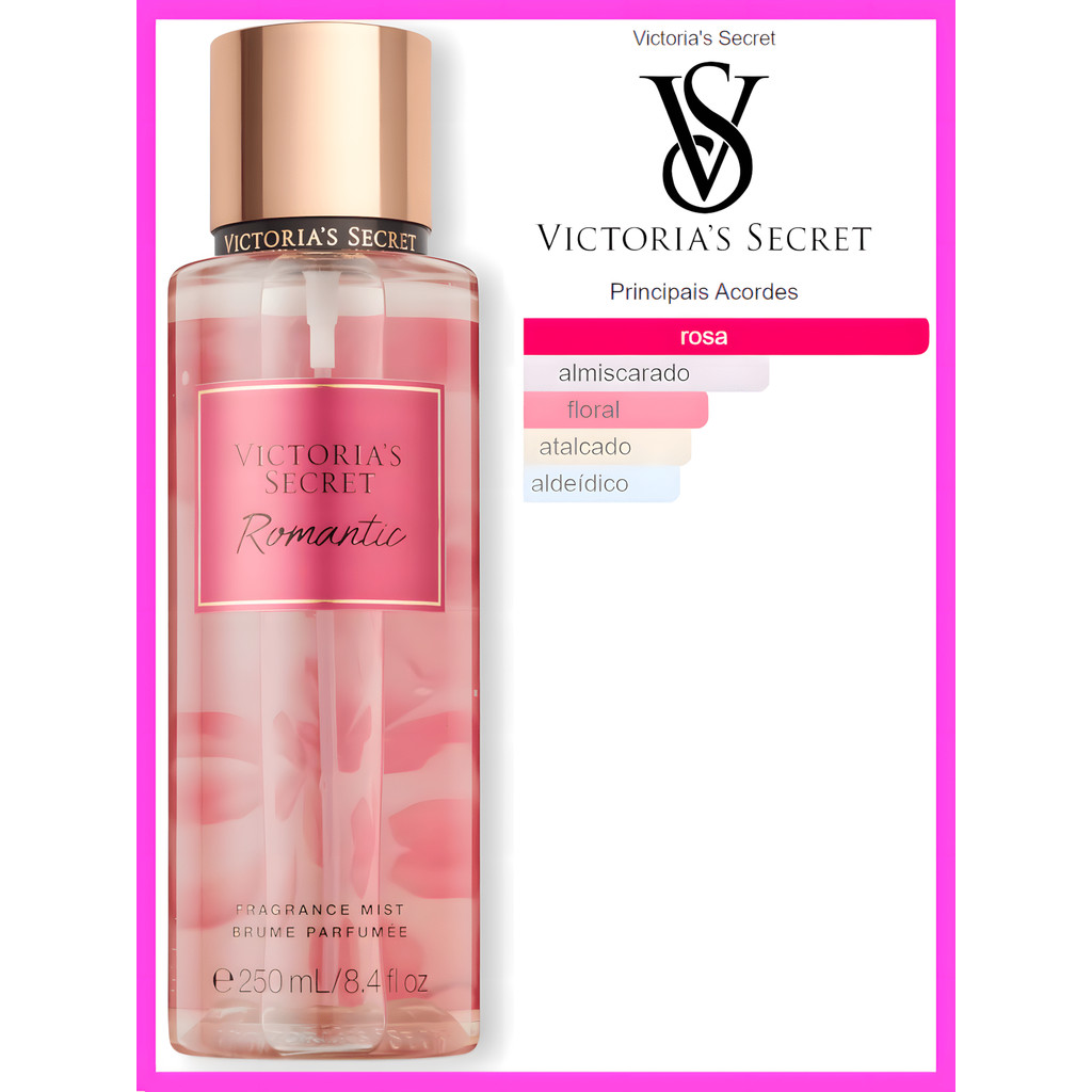 Perfume Feminino Victorias Secret Body Splash Romantic Corporal 250ml | Original