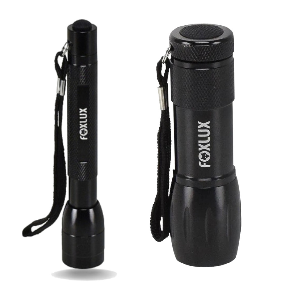 Lanterna LED Foxlux em Alumínio 15cm | resistência, portabilidade, ideal para uso diário em Oferta na Shopee