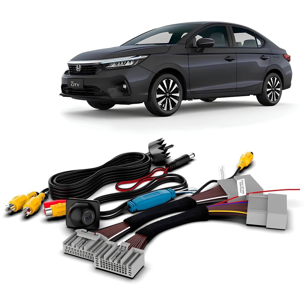 Interface de Câmera Traseira Honda City 2024 2025 FT-RC-HND