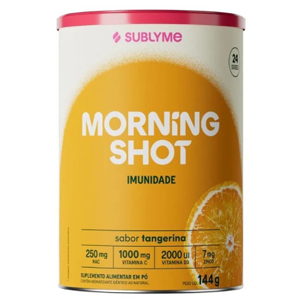 Morning Shot Tangerina - Sublyme 144g