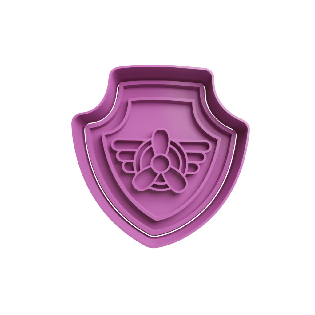 Cortador De Biscoito Skye Insignia - Patrulha Canina