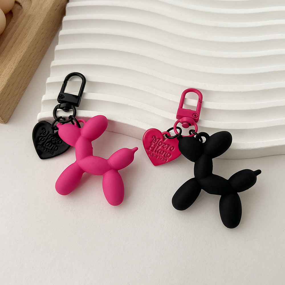 Balão 3D Em Forma De Cachorro Chaveiro Estilo INS Pingente Decoração Presente Criativo Fofo