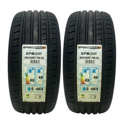 KIT 02 PNEUS 185/35R17 74V SPM301 SPEEDMAX ARO 17 CARROS REBAIXADOS