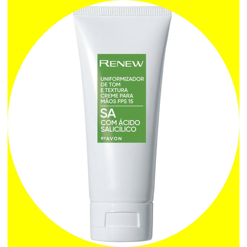 Uniformizador de Tom e Textura 50g RENEW - Mãos e creme facial