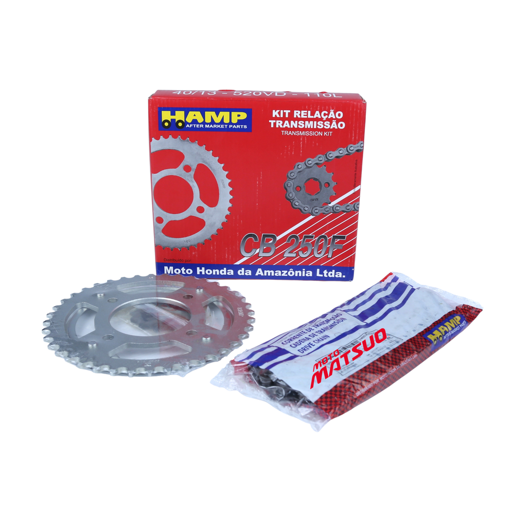 Kit Relaçao Cb 250f Twister 2016 A 2022 Honda Hamp Original em Oferta na Shopee