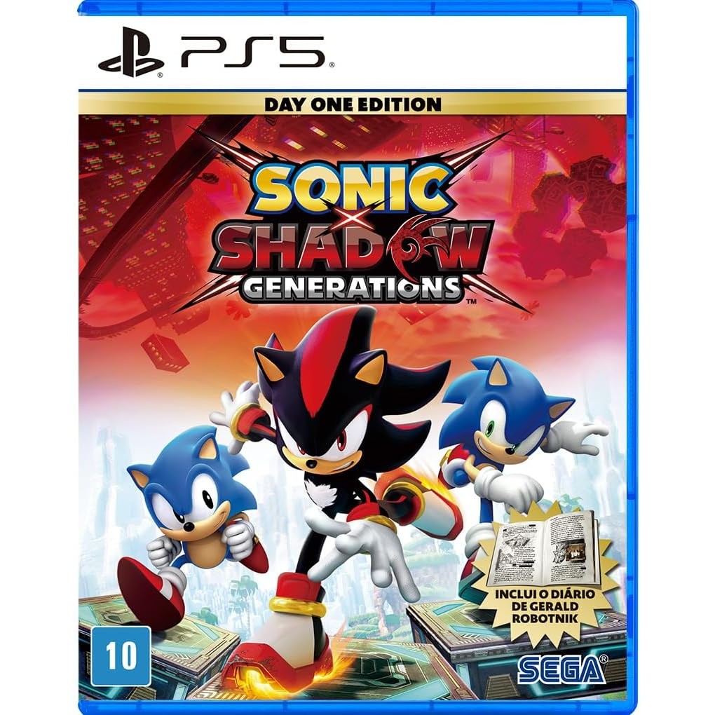 Sonic X Shadow Generations PS5 BR Midia Fisica - Gaming & Consoles