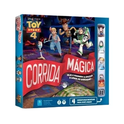 Jogo de Tabuleiro Corrida Mágica Toy Story Copag Brinquedo Educativo Infantil Adulto Família