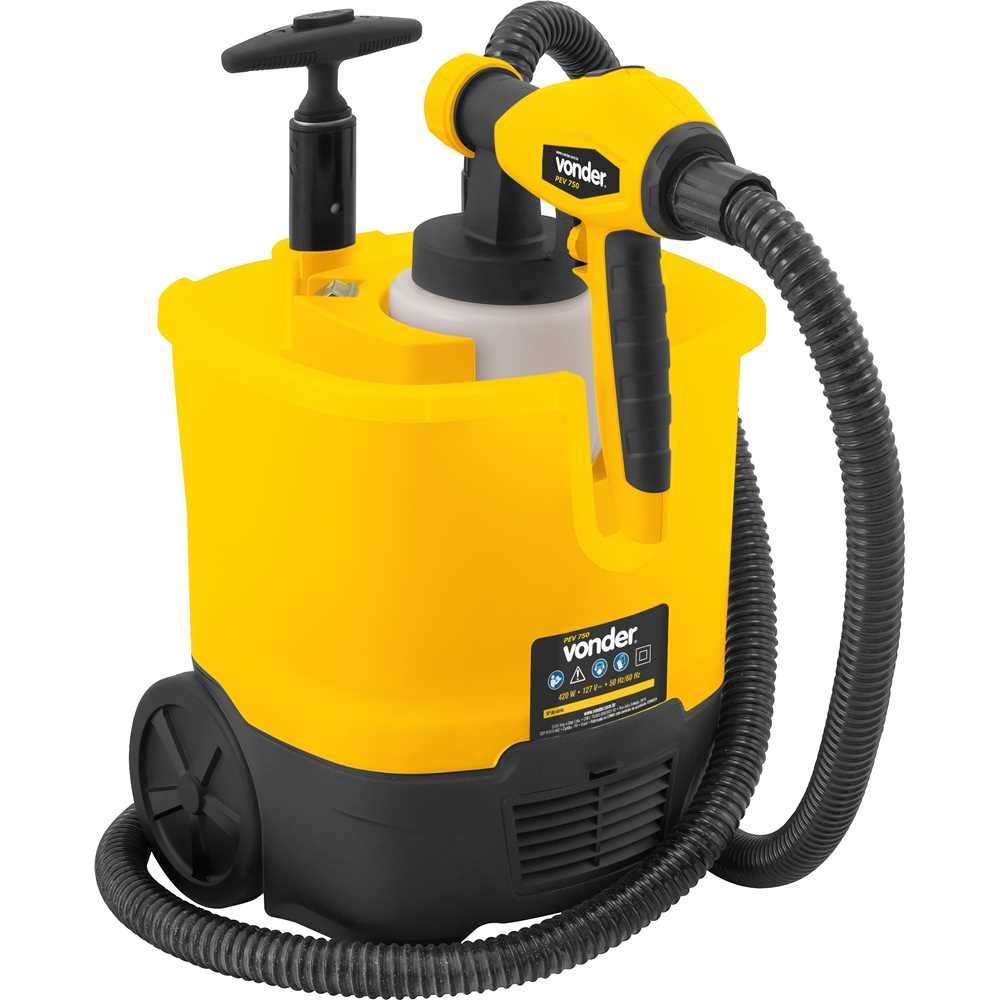 Pistola Elétrica Para Pintura Com Roda Pev 750 127 V~ Vonder em Oferta na Shopee