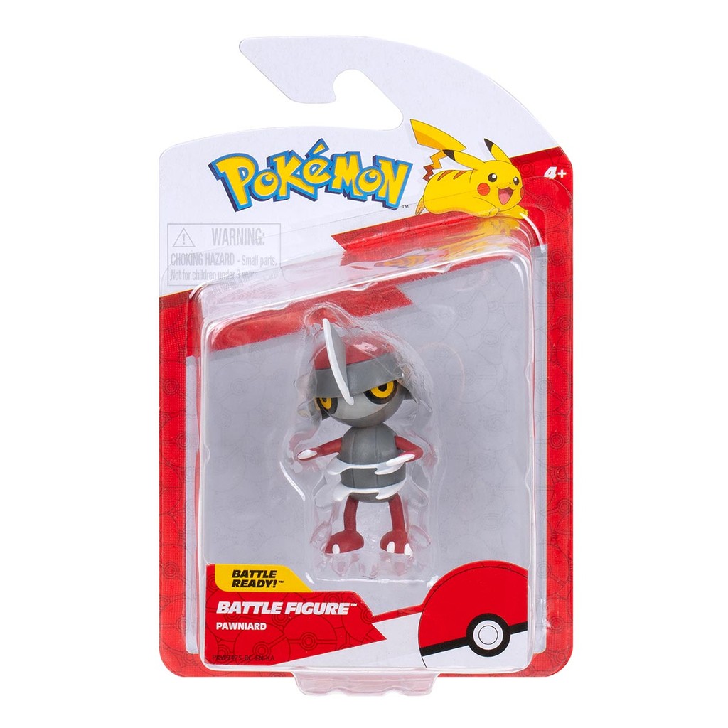 Boneco de Batalha Pawniard de 4cm - Pokémon - Hobbies & Collections