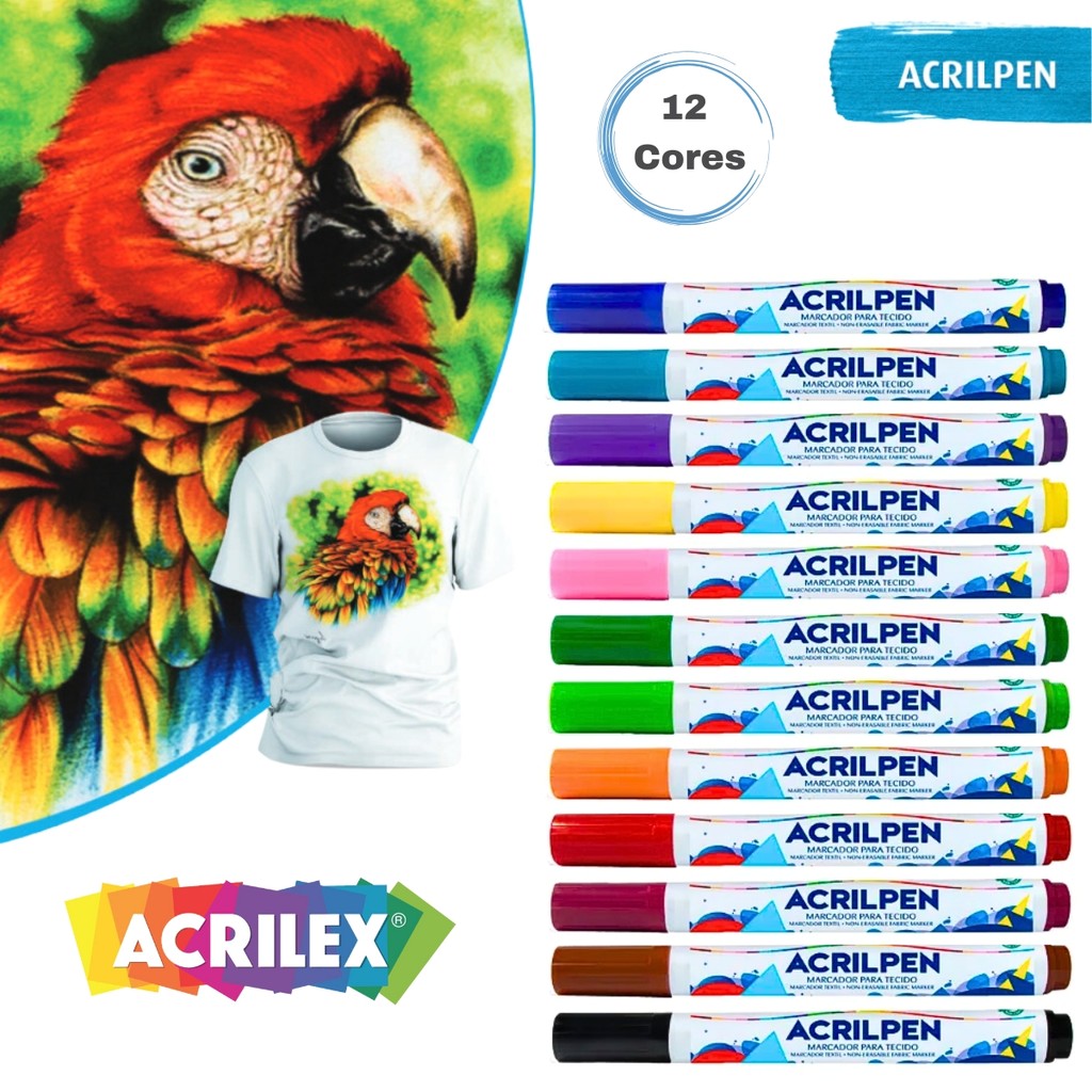 Canetinhas Acrilex para Tecido: Onde Comprar | BuscaProdutos