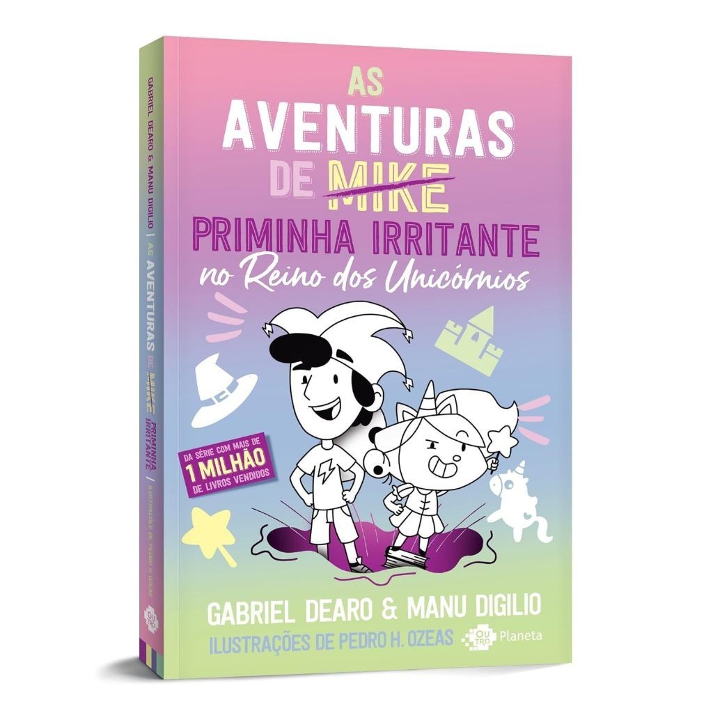 Livro - As aventuras da Priminha Irritante no Reino dos Unicórnios - Do universo de Mike em Oferta na Shopee