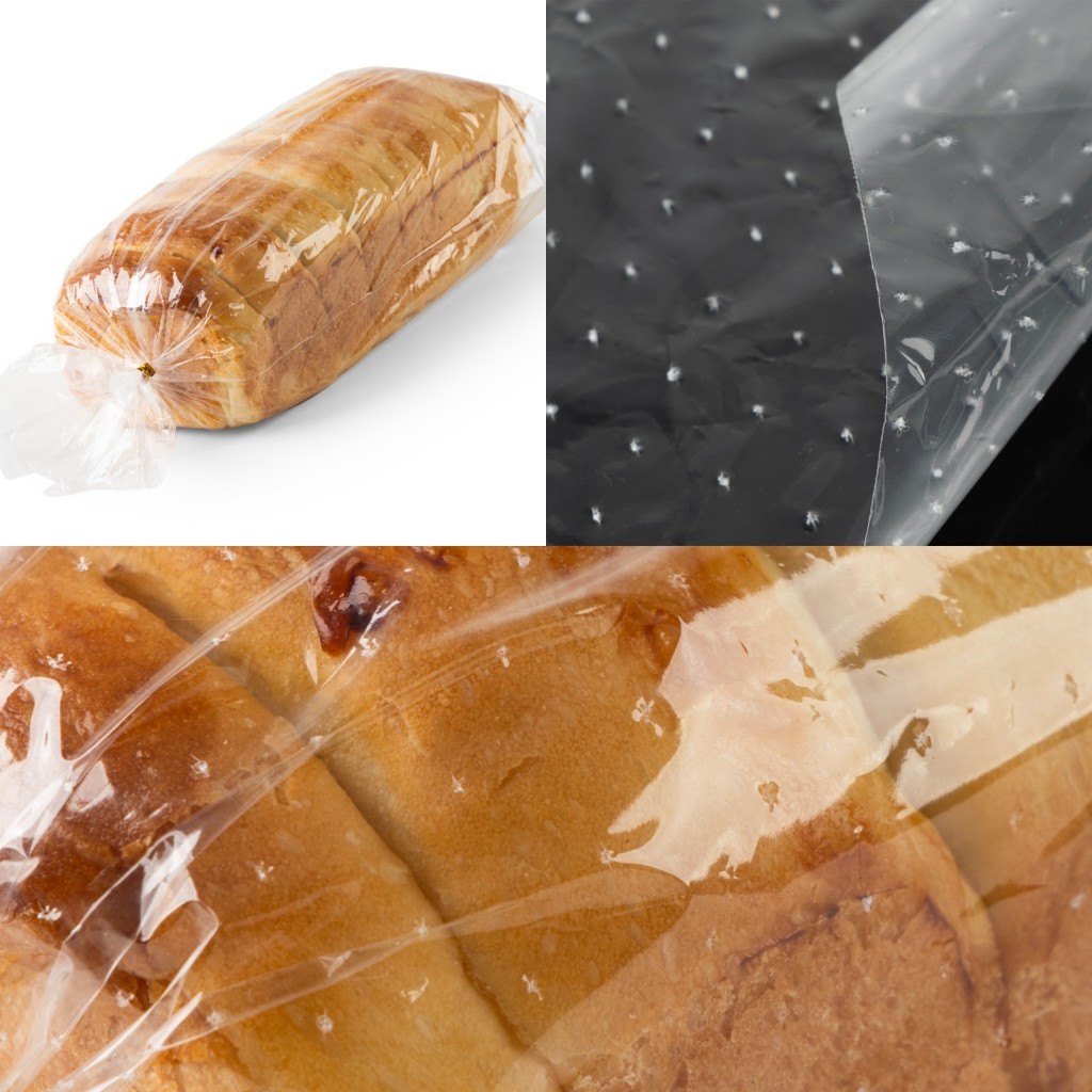 Saco Plástico para Pão Caseiro Pão de forma Micro Perfurado Transparente em Oferta na Shopee