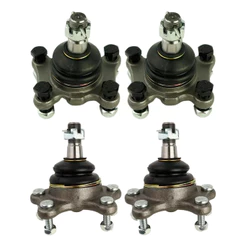 Kit 4 Pivôs da Bandeja Suspensão Inferior e Superior Hilux SW4 2.8 4x4 1991 1992 1993 1994 1995