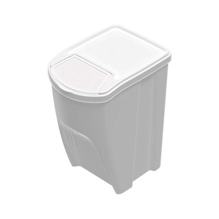 Lixeira Empilhável 34 L Branca Plasútil em Oferta na Shopee