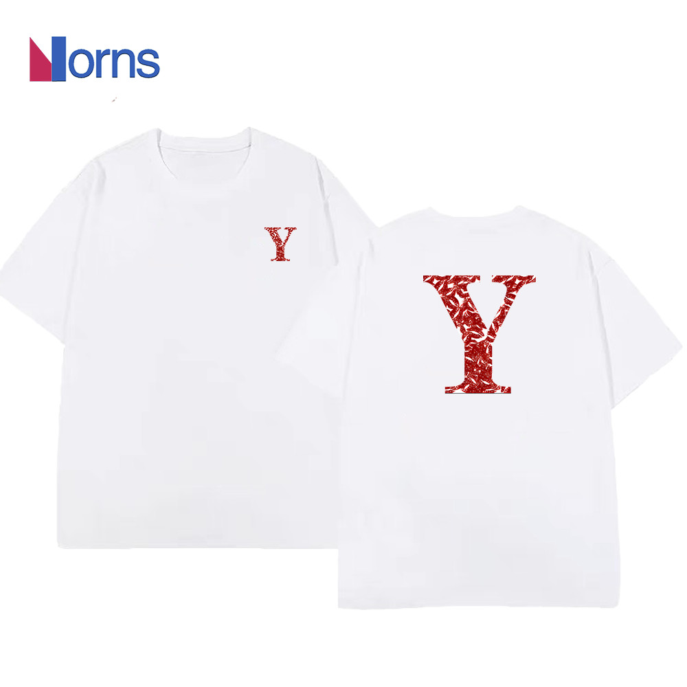 Camiseta Unissex Oversized Plus Size Feminina Masculina Unissex Letra Y  Estilo Streetwear Casual Algodão   Moda Urbana