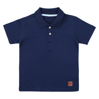 Camiseta Infantil Kookabu Polo Meia Malha Básica 1Ao 3 em Oferta na Shopee