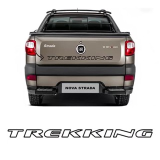 Faixa Traseira Fiat Strada Trekking Adesivo Preto Decorativo em Oferta na Shopee