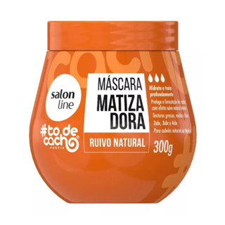 Máscara Matizadora Ruivo Natural To De Cacho Salon Line 300g em Oferta na Shopee
