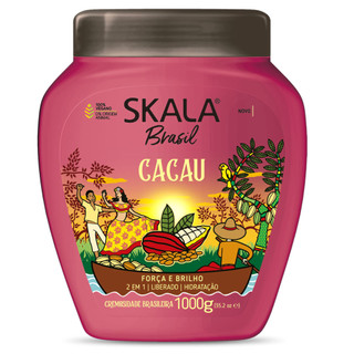 Creme De Tratamento Skala 2 Em 1 Cacau 1000g em Oferta na Shopee