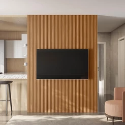 Painel Ripado Modular 1,80m Linea Brasil