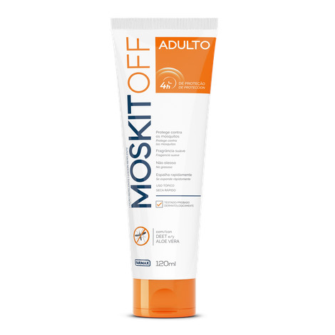 Repelente Loção Adulto 120ml - Moskitoff
