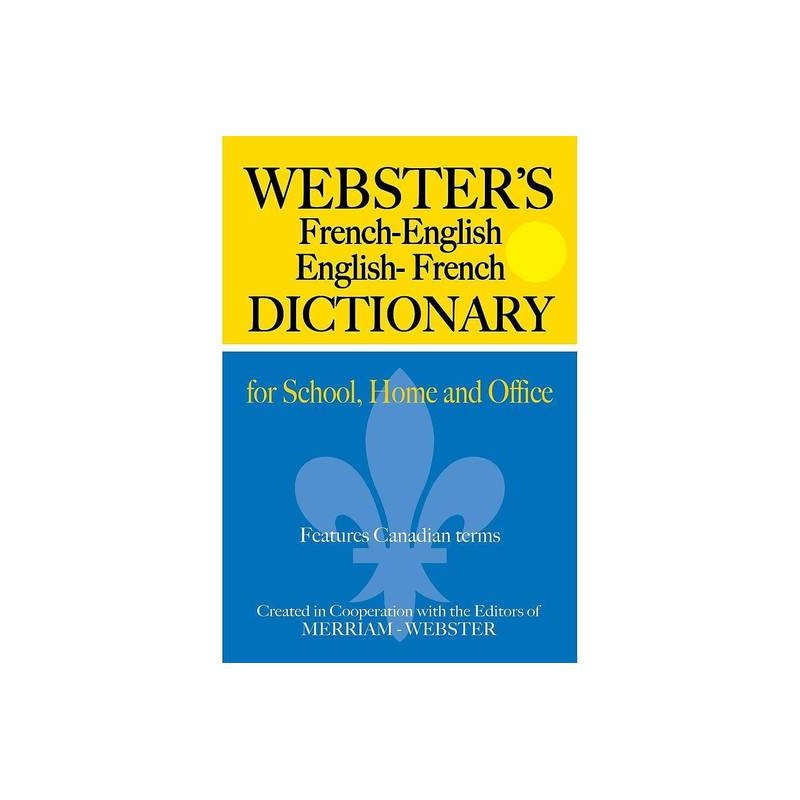 Websters French-english Dictionary de Merriam-webster 7272392