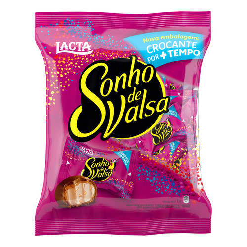 Bombom Wafer Lacta Sonho De Valsa Pacote 1kg