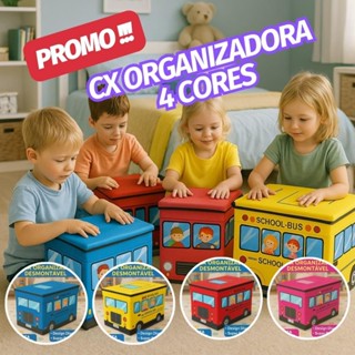 Caixa Organizadora de Guarda Roupa Infantil 23L Armazenamento de brinquedos para Criança em Oferta na Shopee