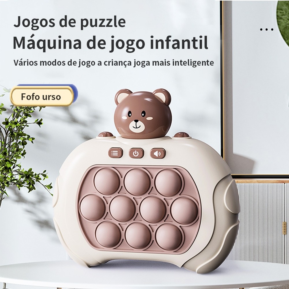 Fast Push Game Pop-it Eletronico Brinquedo Anti Stress Ansiedade para crianças e Jovens presente de festa em Oferta na Shopee