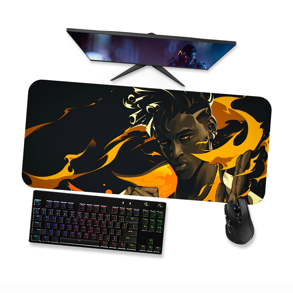 Mouse Pad Gamer Grande  VALORANT Phoenix 1  90x40 80x40 60x40 70x30 45x40