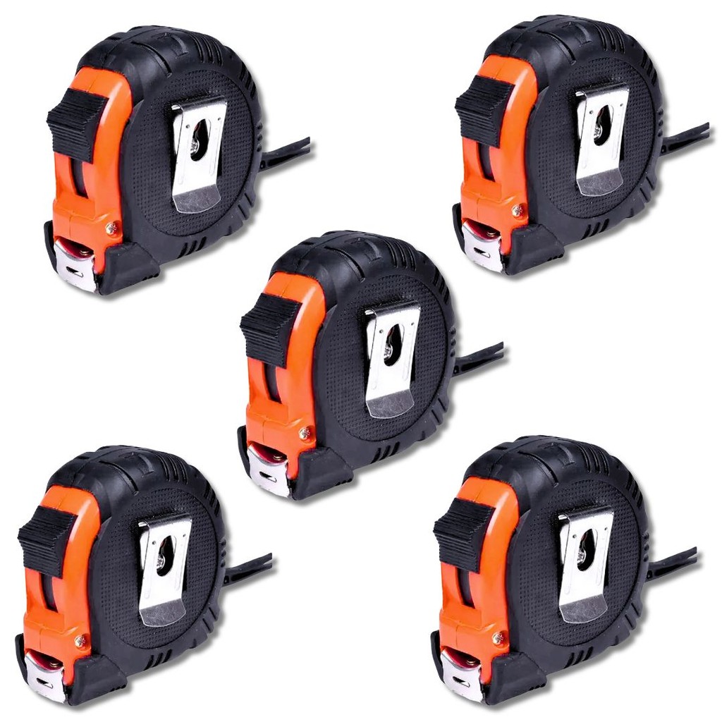 Kit 5 Trenas 5m Manual Emborrachada Com Trava Sparta em Oferta na Shopee