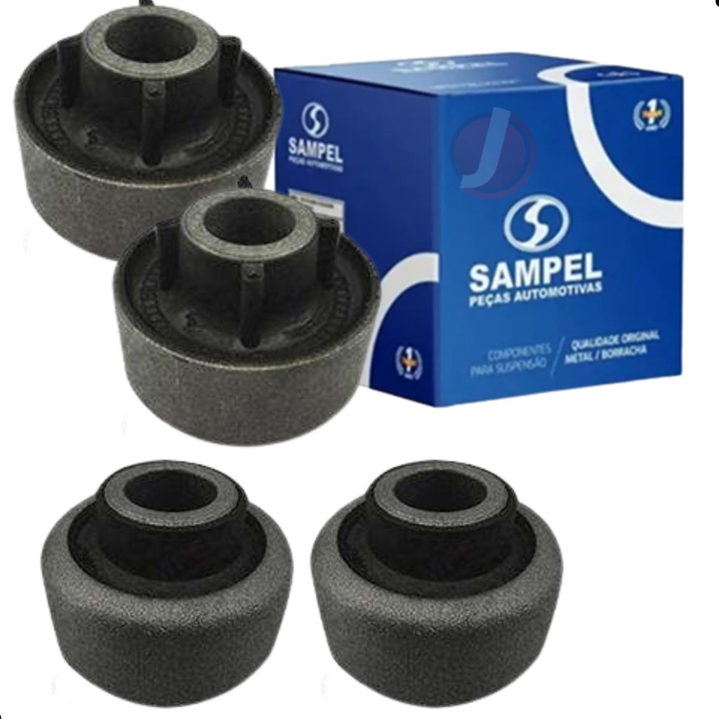 KIT 4 Buchas Bandeja Leque Sampel C3 Picaso C3 Aircross em Oferta na Shopee